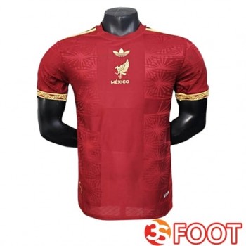 Maillot Equipe Foot Mexique Gold Cup Edition Rouge 2025/2026