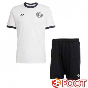 Maillot Foot Equipe De Allemagne Enfant Édition 125e Anniversaire Blanc 2025/2026