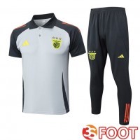 Ensemble Polo S.L Benfica + Pantalon Gris 2025/2026