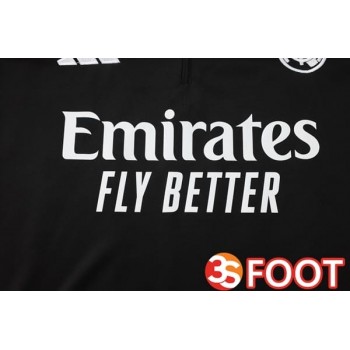 Ensemble Survetement De Foot Real Madrid Noir 2025/2026