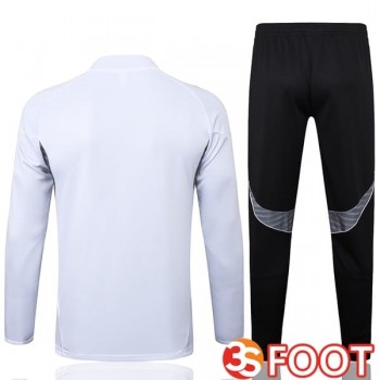 Ensemble Survetement De Foot Real Madrid Blanc 2025/2026
