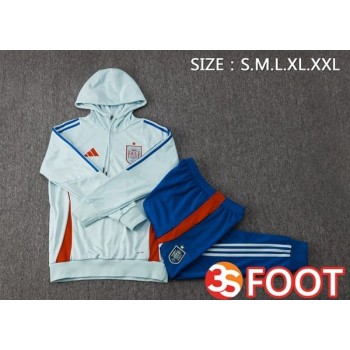 Survetement De Foot - Sweat A Capuche Espagne Vert 2025/2026