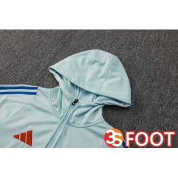 Survetement De Foot - Sweat A Capuche Espagne Vert 2025/2026