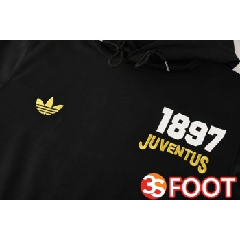 Survetement De Foot - Sweat A Capuche Juventus Noir 2025/2026