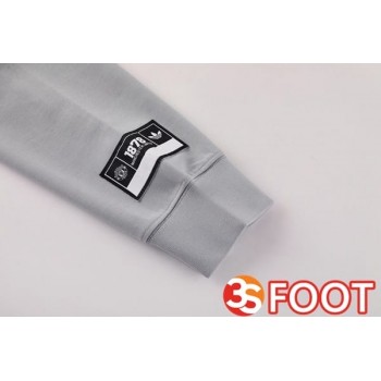 Survetement De Foot - Sweat A Capuche Manchester United Gris 2025/2026
