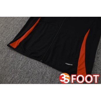 Ensemble Survetement De Foot - Veste SC Internacional Noir 2025/2026