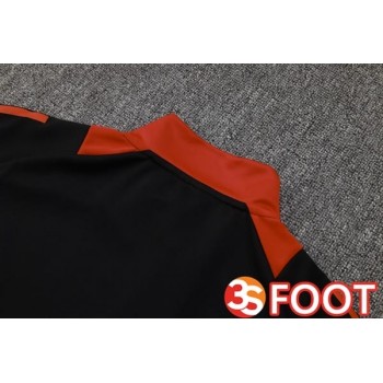 Ensemble Survetement De Foot - Veste SC Internacional Noir 2025/2026