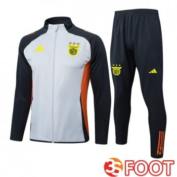 Ensemble Survetement De Foot - Veste S.L Benfica Gris 2025/2026