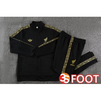 Ensemble Survetement De Foot - Veste Mexique Noir 2025/2026