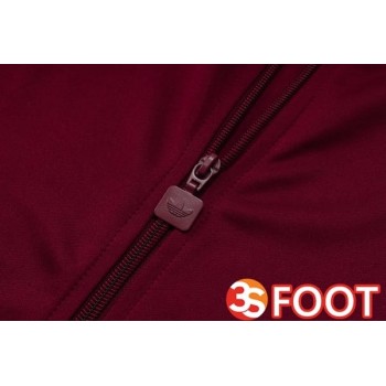 Ensemble Survetement De Foot - Veste Bayern Munich Rouge 2025/2026