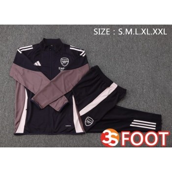 Ensemble Survetement De Foot - Veste Arsenal Pourpre 2025/2026