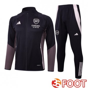 Ensemble Survetement De Foot - Veste Arsenal Pourpre 2025/2026