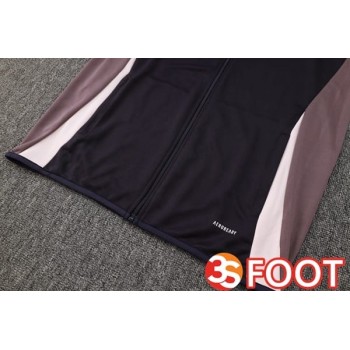 Ensemble Survetement De Foot - Veste Arsenal Pourpre 2025/2026