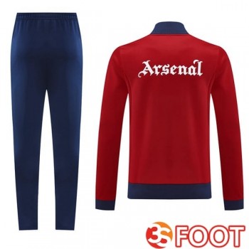 Ensemble Survetement De Foot - Veste Arsenal Rouge 2025/2026