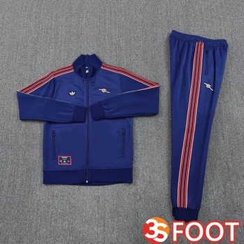 Ensemble Survetement De Foot - Veste Arsenal Bleu 2025/2026