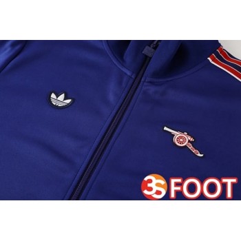 Ensemble Survetement De Foot - Veste Arsenal Bleu 2025/2026