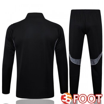 Ensemble Survetement De Foot - Veste Real Madrid Noir 2025/2026