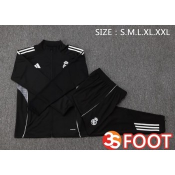 Ensemble Survetement De Foot - Veste Real Madrid Noir 2025/2026