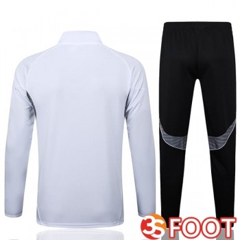 Ensemble Survetement De Foot - Veste Real Madrid Blanc 2025/2026