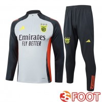 Ensemble Survetement De Foot S.L Benfica Gris 2025/2026