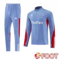 Ensemble Survetement De Foot Cruzeiro EC Bleu 2025/2026