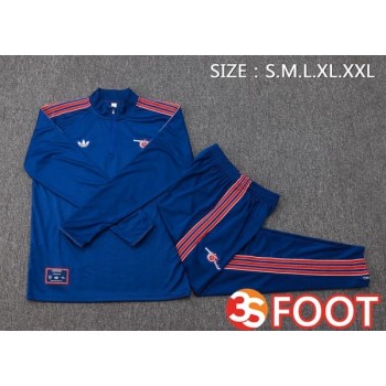 Ensemble Survetement De Foot Arsenal Bleu 2025/2026