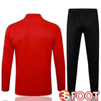 Ensemble Survetement De Foot Flamengo Rouge 2025/2026