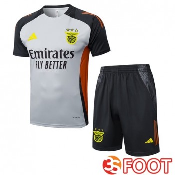 Ensemble Training T-Shirts S.L Benfica + Shorts Gris 2025/2026