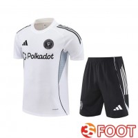 Ensemble Training T-Shirts Inter Miami CF + Shorts Blanc 2025/2026