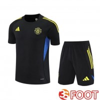Ensemble Training T-Shirts Manchester United + Shorts Noir 2025/2026