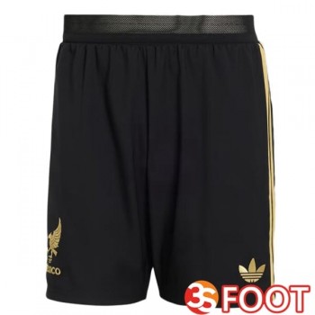 Maillot Foot Equipe De Mexique Noir Jaune 2025/2026