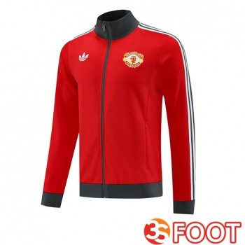 Veste Foot Manchester United Rouge 2025/2026