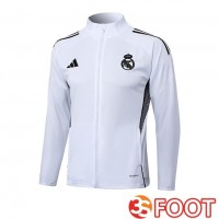 Veste Foot Real Madrid Blanc 2025/2026