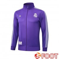 Veste Foot Real Madrid Pourpre 2025/2026