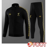 Ensemble Survetement De Foot - Veste Mexique Enfant Noir 2025/2026