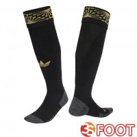 Chaussettes De Foot Mexique Noir Jaune 2025/2026