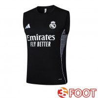 Gilet Foot Real Madrid Noir 2025/2026
