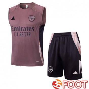 Gilet Foot Arsenal + Shorts Pourpre 2025/2026