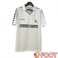 Maillot De Foot Real Madrid Retro Domicile 1989/1990