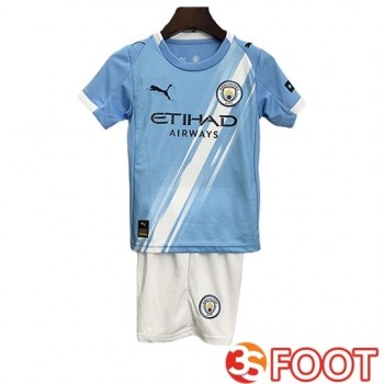 Maillot De Foot Manchester City Enfant Domicile 2025/2026