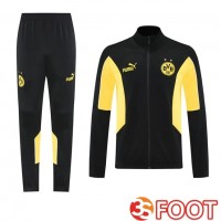 Ensemble Survetement De Foot - Veste Dortmund BVB Jaune Noir 2025/2026