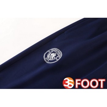Ensemble Survetement De Foot - Veste Manchester City Bleu Royal 2025/2026