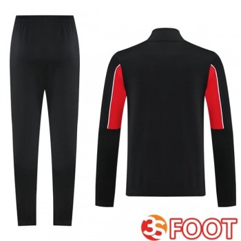 Ensemble Survetement De Foot - Veste AC Milan Noir 2025/2026