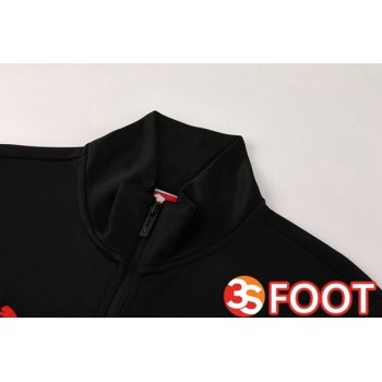 Ensemble Survetement De Foot - Veste AC Milan Noir 2025/2026