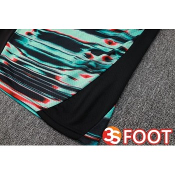 Ensemble Survetement De Foot Portugal Vert Noir 2025/2026