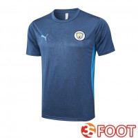 Training T-Shirts Manchester City Bleu Royal 2025/2026