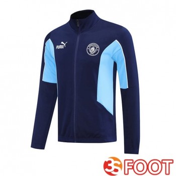 Veste Foot Manchester City Bleu Royal 2025/2026