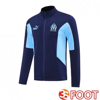 Veste Foot Marseille OM Bleu Royal 2025/2026