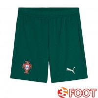 Short De Foot Portugal Domicile Vert 2025/2026