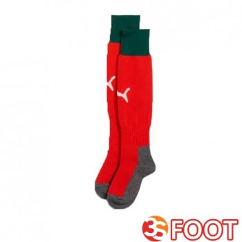Chaussettes De Foot Portugal Domicile Rouge 2025/2026